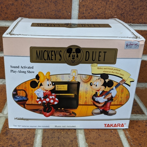 Takara Other Takara Mickeys Duet Sound Activated Mib Poshmark
